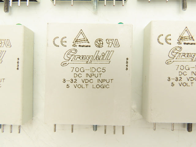 Grayhill 70G-IDC5 DC I/O Relay Modules 5V 3-32V Lot of 10