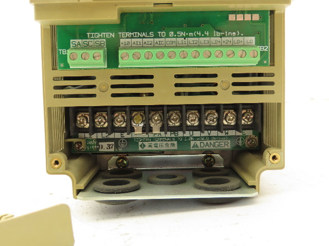 Square D Telemecanique ATV18U09M2 ALTIVAR 18 Variable AC Drive VFD .5Hp 240V 1PH