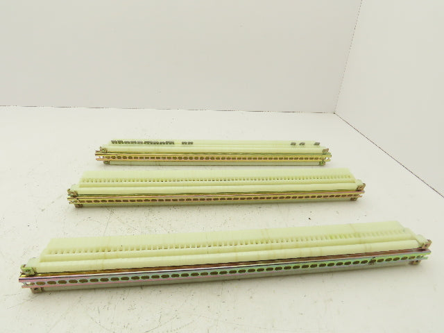 Allen Bradley 1492 Style H 22mm DIN Rail White Terminal Block 18" Lot of 205