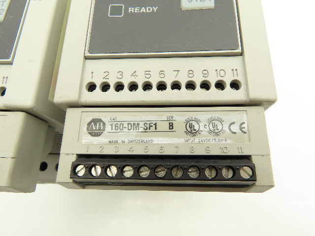 Allen Bradley 160-BA01NSF1 Variable Speed AC Drive VFD .5Hp 480V 3PH Lot of 2