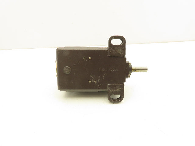 Schmersal MSP 452-11/11Y Rotating Spindle Limit Switch 250V 6A 3/8" Shaft
