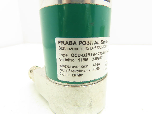 Fraba Posital OCD-D2B1B-1212-B150-0CC Rotary Encoder DeviceNet Class 2