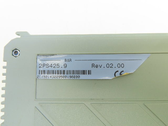 B&R Automation 2PS425.9 PLC Power Supply Module Rev 2.00