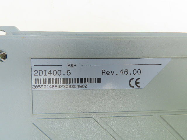 B&R Automation 2DI400.6 Digital Input Module PLC 32 Inputs Rev 46