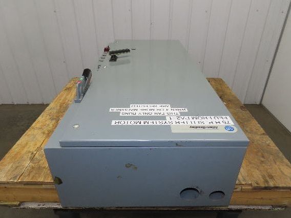 Allen Bradley 512-EJB-3-4R-6P-27R Combination Motor Starter Size 4 100Hp 480V