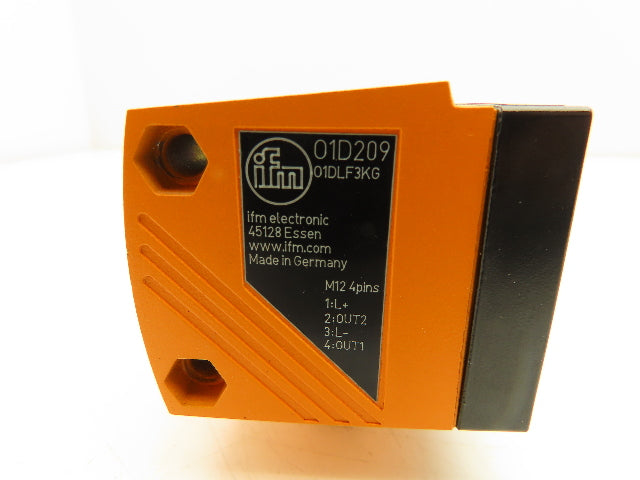 IFM 01DLF3KG Photoelectric Distance Sensor 0.2-10m Range