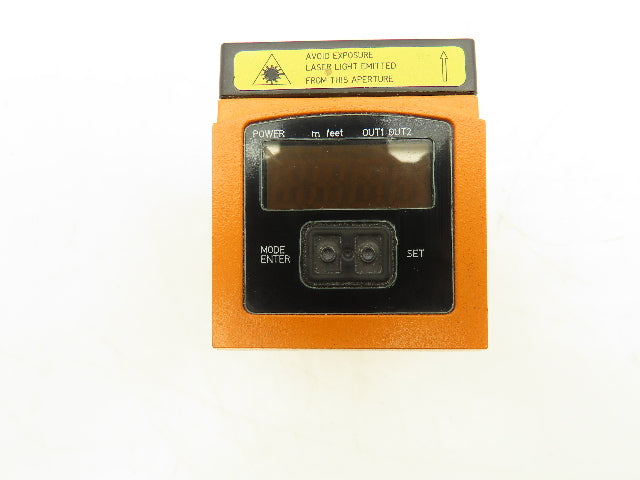 IFM 01DLF3KG Photoelectric Distance Sensor 0.2-10m Range