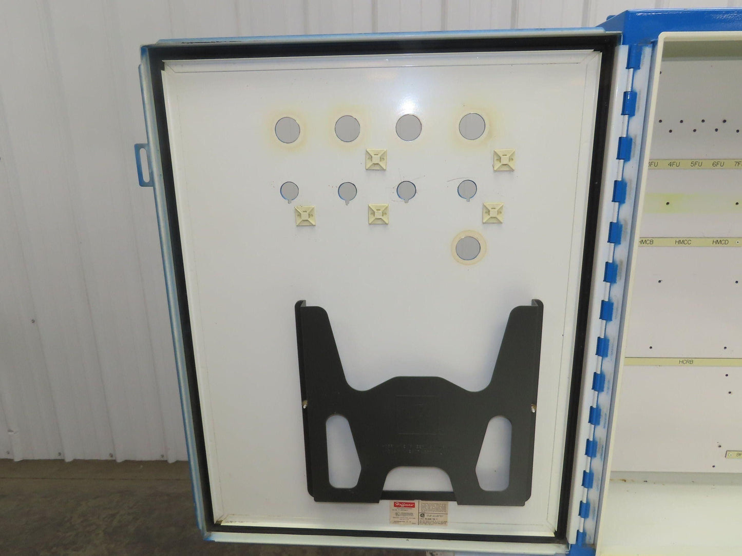 Hoffman A302408LP Electrical Enclosure Control Panel 30x24x8" Backplate