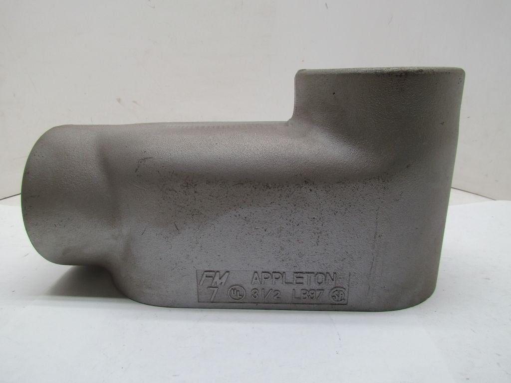 Appleton LB97 3 1/2" Grayloy-Iron Conduit Body LB Threaded Rigid