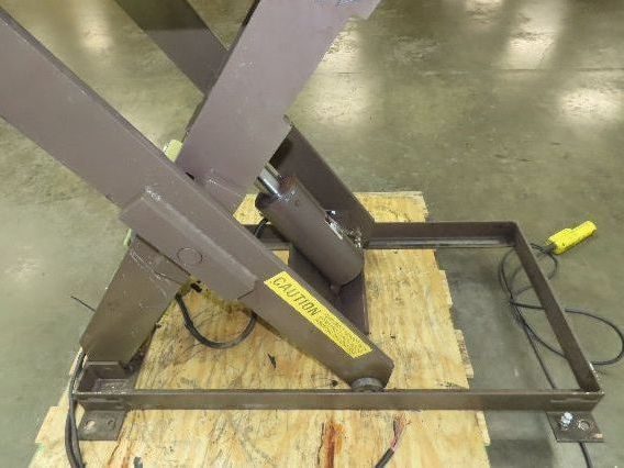 Autoquip 36S40 Hydraulic Scissor Lift Table 4000lb 36" Travel 34x58" Top 3Ph