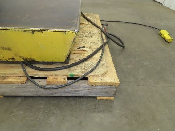 Autoquip 36S40 Hydraulic Scissor Lift Table 4000lb 36" Travel 34x58" Top 3Ph