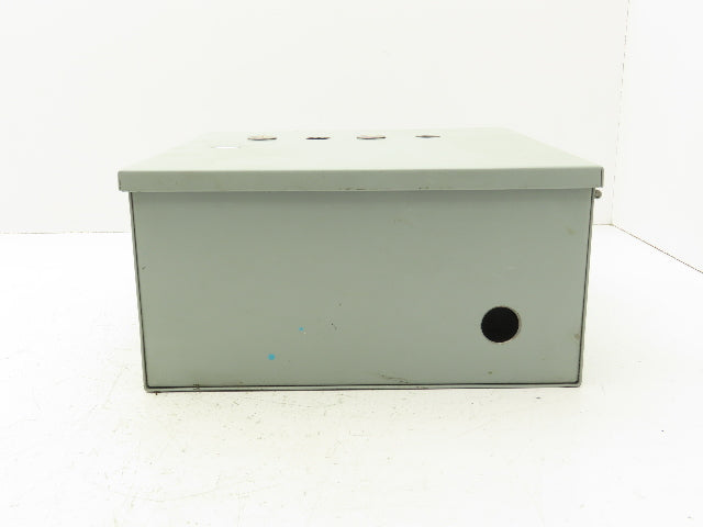 Hoffman A12N126 Electrical Enclosure Panel Box 12x12x6" NEMA Type 1