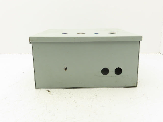 Hoffman A12N126 Electrical Enclosure Panel Box 12x12x6" NEMA Type 1