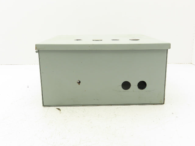 Hoffman A12N126 Electrical Enclosure Panel Box 12x12x6" NEMA Type 1