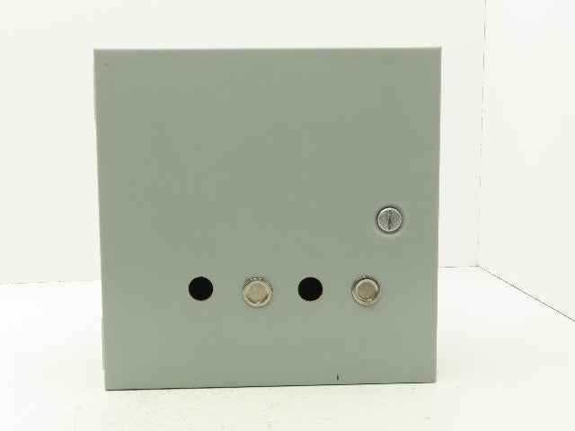Hoffman A12N126 Electrical Enclosure Panel Box 12x12x6" NEMA Type 1