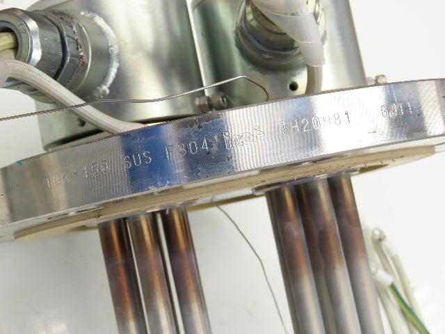 200V3P10KW Stainless Immersion Tube Heater Element 36" 10kw 200V 3PH 11" Flange