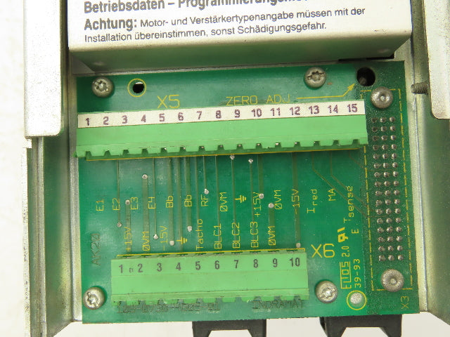 Indramat TDM 1.2-050-300-W1-000 AC Servo Controller 100A 300VDC Input