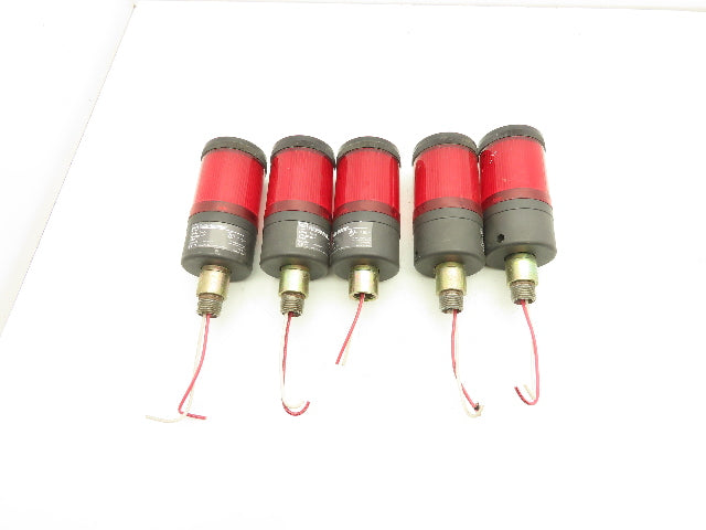 Cutler-Hammer E26BL Stack Light Base Red E26 Ser A2 Bulb Lot of 5