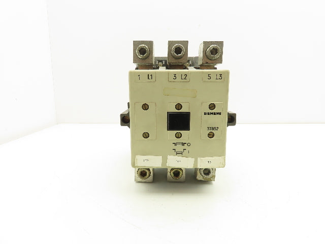 Siemens 3TB5217-0A Motor Starter Contactor 135A 125Hp 600V 3PH 120V Coil Size 4