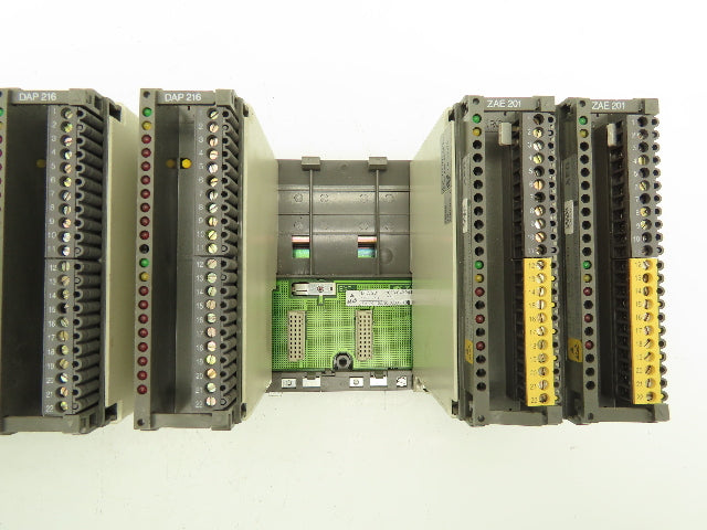 AEG DTA 201 7628-042244801 10 Card Slot Rack Chassis With 8 Cards