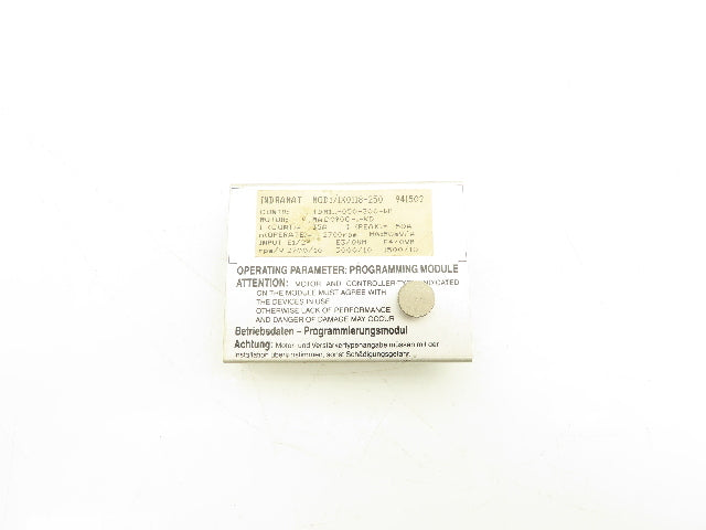 Indramat TDM1..-050-300-W1 Programming Module 50A 2700RPM