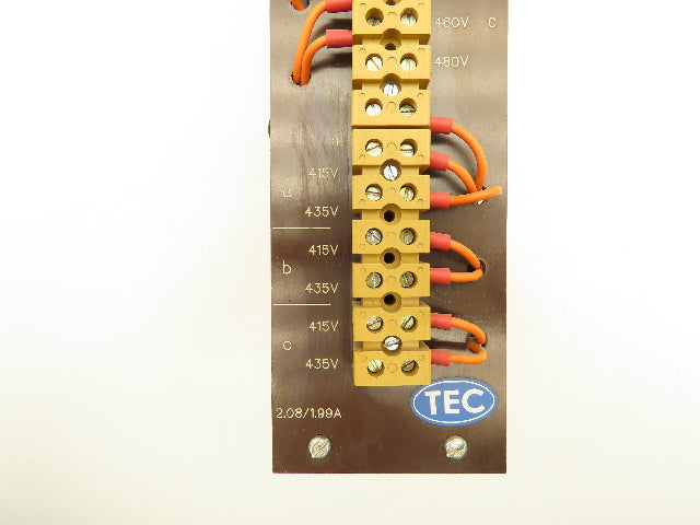 Transformer & Electric Co. Power Control Transformer 1.5KVA 480V- 435V Step-Down