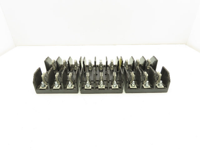 Bussmann J60100-3STR Fuse Holder Block 600V 100A 3 Pole Lot of 3