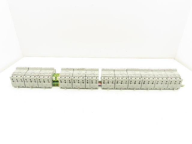 Bussmann CHCC3 Fuse Holder DIN Rail 3 Pole 30A 600V Lot of 12