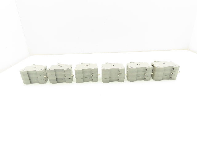 Buss Bussmann CHM3 DIN-Rail Fuse Holder 30A 3-Pole 600V Lot of 6