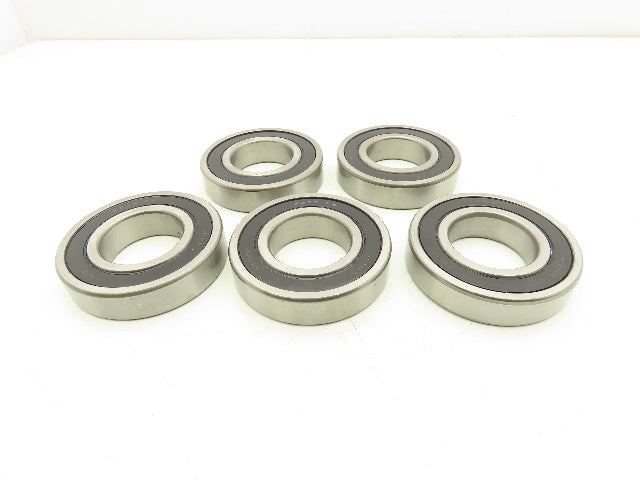 HRB 6208 RZ Deep Groove Ball Bearing 40mm Bore 80mm ID Lot of 5