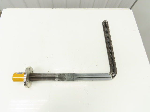 Shinnichi Dennetsu FUS Immersion Tank Heater Element L-Tube 10Kw 200V 3PH 23"