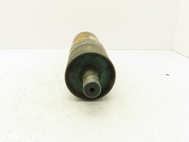 Belt Conveyor Crowned Tail Pulley 4" Dia x 14" Width 1-3/16" Shaft Dia