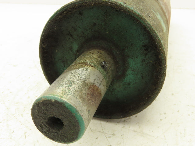 Belt Conveyor Crowned Tail Pulley 4" Dia x 14" Width 1-3/16" Shaft Dia