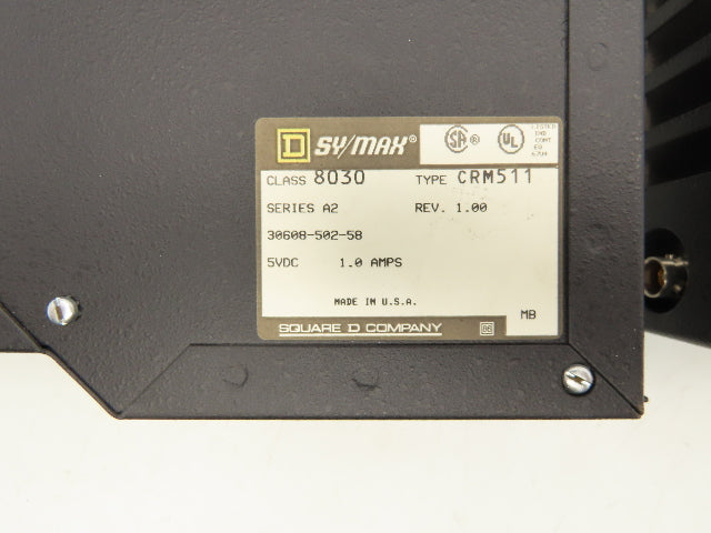 Square D CRM511 PLC SY/MAX Network Interface Slot Card Module Lot of 2