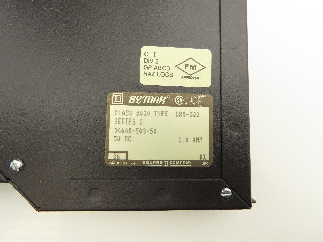 Square D CRM-222 PLC SY/MAX Interface Slot Card Module Lot of 4