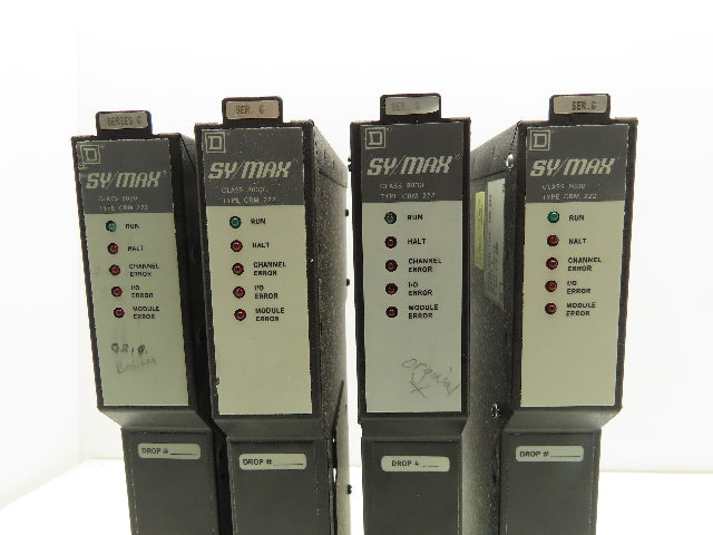 Square D CRM-222 PLC SY/MAX Interface Slot Card Module Lot of 4