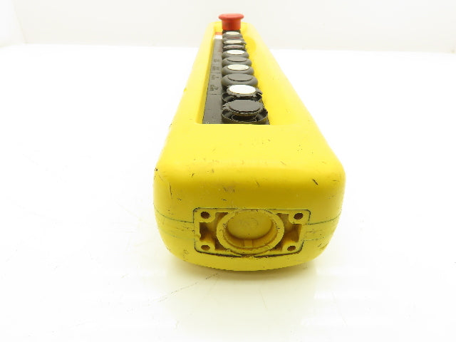 Telemecanique XAC-A12 Crane Hoist 12-Station Pushbutton Control Pendant 2-Speed