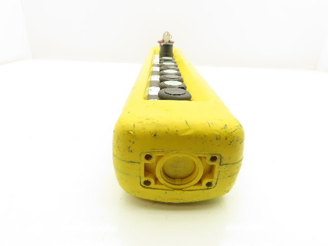 Telemecanique XAC-A12 Crane Hoist 12-Station Pushbutton Control Pendant 2-Speed