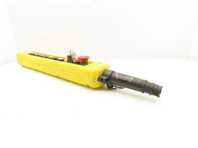 Telemecanique XAC-A12 Crane Hoist 12-Station Pushbutton Control Pendant 2-Speed
