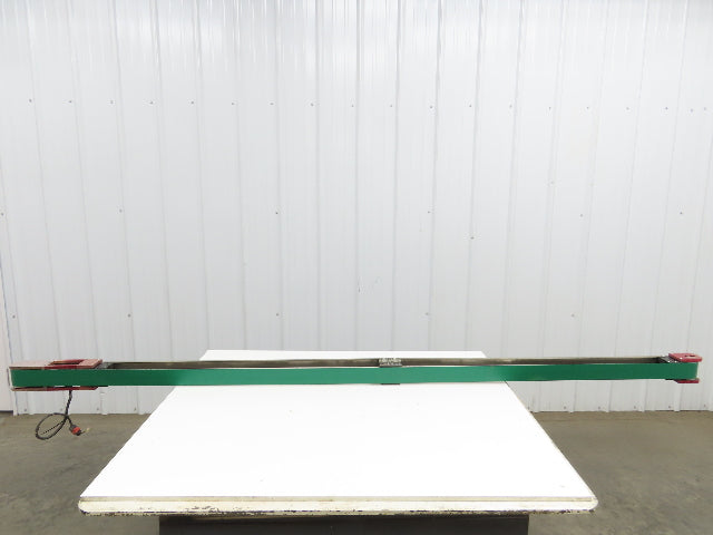 Jergens NKE Low Profile Slider Bed Flat Belt Conveyor DC End Drive 2.75" x 98"L