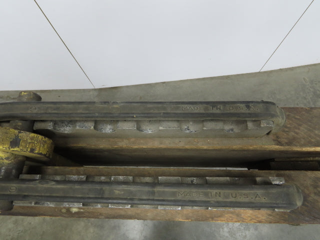 BHS 6000Lb Forklift Battery Lifter Beam 27-42" Adj Width Hooks