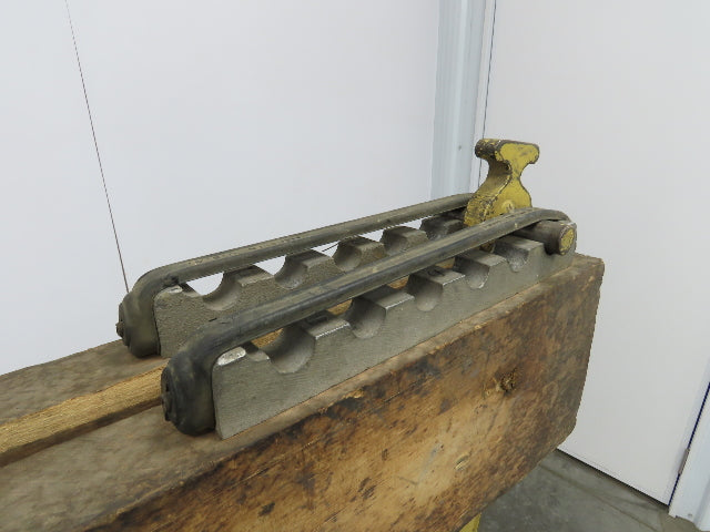 BHS 6000Lb Forklift Battery Lifter Beam 27-42" Adj Width Hooks