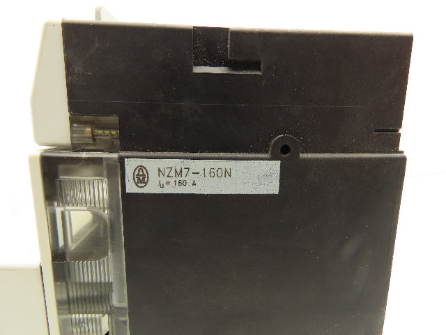 Moeller NZM7-160N Circuit Breaker With Rotary Drive Adaptor 160A 690VAC 3 Pole