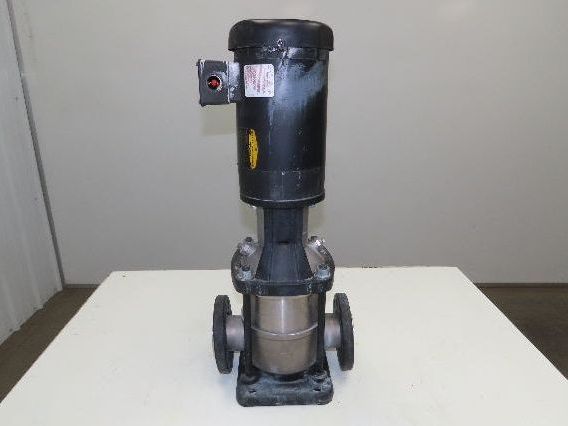 Grundfos CRI15-01 A-FGJ-I-E-HQQE Vertical Centrifugal Pump 79 GPM 2Hp 460V 2"
