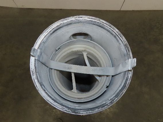 SMC Stainless Bag Filter Hydraulic Basket Strainer 2" Ports 7x32" Filter