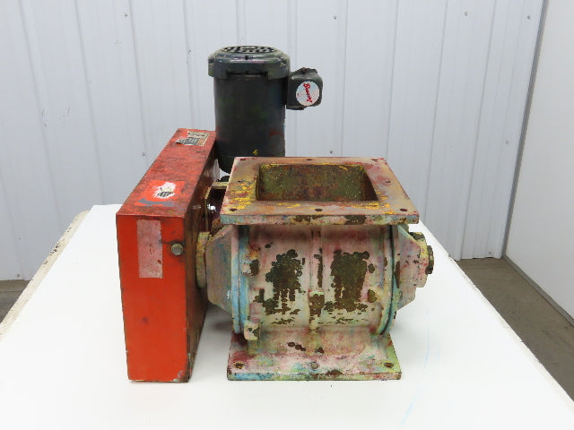 Horizon HS910 Rotary Airlock Feeder Valve 8" Square Flange 1.5Hp 460V 3PH