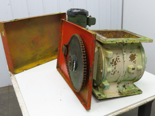 Horizon HS1110-A Rotary Airlock Feeder Valve 10" Square Flange .5Hp 460V 3PH