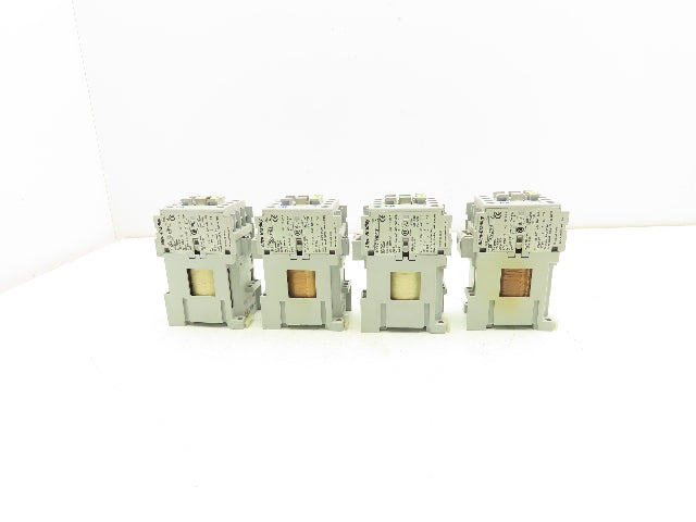Allen Bradley 100-C09D*01 IEC Contactor 9A 3-Pole 600V 24VDC Coil Lot of 4