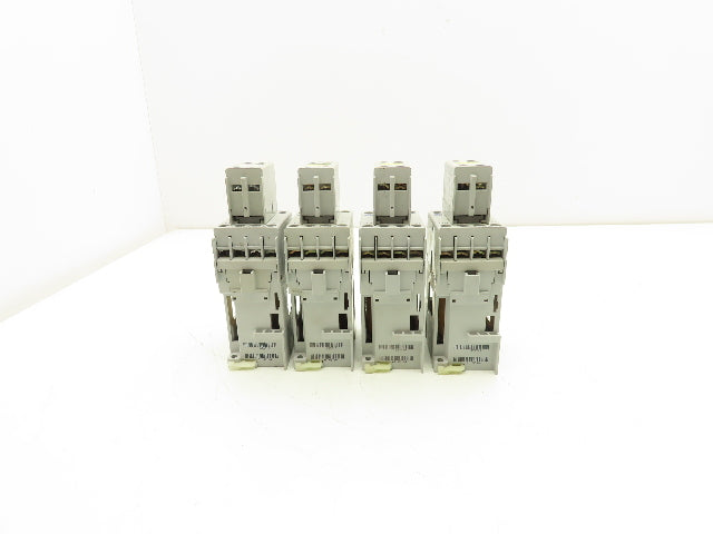 Allen Bradley 100-C09D*01 IEC Contactor 9A 3-Pole 24VDC Coil Aux 100-F Lot of 4