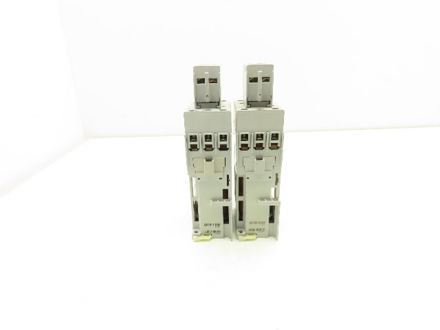 Allen Bradley 100-C30D*00 IEC Contactor 30A 3-Pole 600V 24VDC Coil Lot of 2